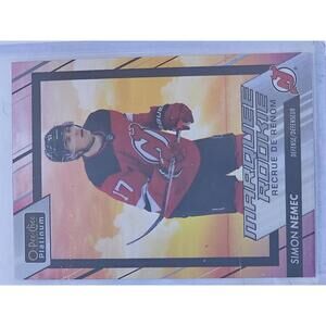 Simon Nemec 2023-24 O-Pee-Chee Platinum Marquee Rookie Hockey Card #243